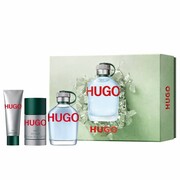 Hugo Boss Hugo Man zestaw EDT 125ml + dezodorant spray 150ml + żel pod prysznic 50ml (M) (P1)