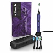 Smilesonic EX Purple - Szczoteczka soniczna z 4 końcówkami w zestawie