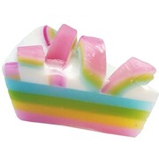 Bomb Cosmetics Raspberry Rainbow Soap Cake mydło glicerynowe 140g (P1)