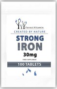 Forest Vitamin Strong Iron - Żelazo 30mg 100 tabletek