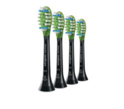 Końcówki Philips Sonicare W3 Premium WHITE HX9064/33 Czarne - 4 sztuki