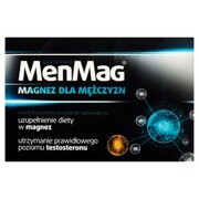 MENMAG Magnez dla mężczyzn suplement diety 30 tabletek (P1)