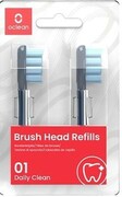 Oclean Daily Clean PW05 - Standardowe Wymienne Końcówki Niebieskie - 2 sztuki