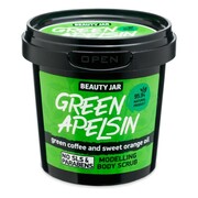 BEAUTY JAR Green Apelsin modelujący scrub do ciała z zieloną kawą i słodką pomarańczą 200g (P1)