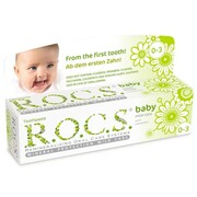 ROCS pasta do zębów BABY 0-3 lat Camomile - Rumianek 35ml