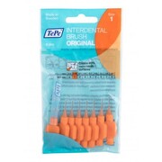 TePe Original - szczoteczki międzyzębowe z bioplastiku 0,45 mm, pomarańczowe, 8 szt.