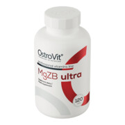 OstroVit MGZB ULTRA - magnez, cynk i witamina B6 w wysoce biodostępnych postaciach 120 tabletek