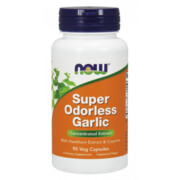 Super Odorless Garlic - Czosnek Bezzapachowy + Głóg + Pieprz Cayenne (90 kaps.)