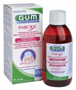 GUM Paroex 0,12% CHX - płyn do płukania jamy ustnej z chlorheksydyną do terapii krótkoterminowej 300ml
