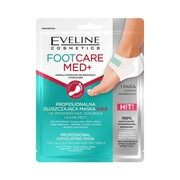 Eveline Cosmetics Foot Care Med+ profesjonalna złuszczająca maska do pięt 1 para (P1)