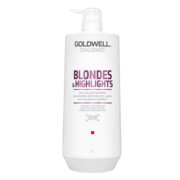 GOLDWELL Dualsenses Blondes Highlights Anti-Yellow Shampoo szampon do włosów blond neutralizujący żółty odcień 1000ml (P1)
