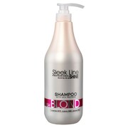 Stapiz Sleek Line Blush Blond szampon nadający różowy odcień do włosów blond z jedwabiem 1000ml (P1)