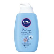 NIVEA Baby 2in1 ochronny szampon i płyn do kąpieli dla dzieci 750ml (P1)