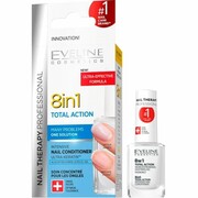 Eveline 8in1 Total Action Nail Therapy skoncentrowana odżywka do paznokci 12ml (P1)