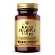 Folate - kwas foliowy 400 mcg (100 tabl.)