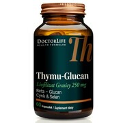 DOCTOR LIFE Thymu-Glucan cynk i selen suplement diety 60 kapsułek (P1)
