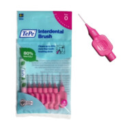 TePe Original szczoteczki międzyzębowe z bioplastiku 0,4 mm, różowe, 8 szt.