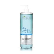 Bielenda Professional Aqua-Porin Ultra Effect Ultranawilżający tonik do twarzy z kwasem mlekowym i mleczanem sodu 500 ml.