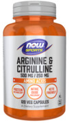 L-Arginine 500 mg + L-Citrulline 250 mg (120 kaps.)