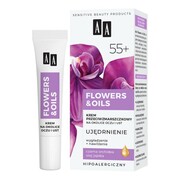 AA Flowers and Oils 55+ ujędrniający krem przeciwzmarszczkowy na okolice oczu i ust 55+ 15ml (P1)