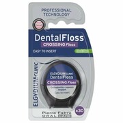 ELGYDIUM Crossing floss miętowa Nić dentystyczna 30 odcinków
