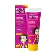 Ecodenta Raspberry Flavoured Toothpaste For Kids pasta do zębów dla dzieci o smaku malinowym 75ml (P1)