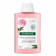 KLORANE Soothing Shampoo łagodny szampon do włosów z piwonią 200ml (P1)