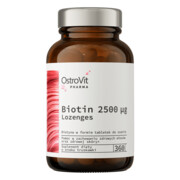 OstroVit Pharma Biotyna 2500 µg do ssania 360 tabletek