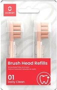 Oclean Daily Clean PW03 - Standardowe Wymienne Końcówki różowe - 2 sztuki