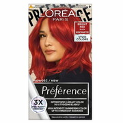 L'Oreal Paris Preference Vivid Colors trwała farba do włosów 8.624 Bright Red (P1)
