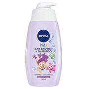 Nivea Kids żel do mycia ciała 2w1 o zapachu owocowych żelków 500ml (P1)