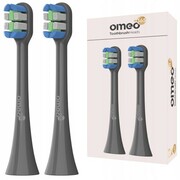 2 Końcówki Do Szczoteczki OMEO +365 UV Sanitizer Black