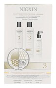 Nioxin System 3 Szampon do włosów 150ml 150ml System 3 Cleanser Shampoo + 150ml System 3 Scalp Revitaliser Conditioner + 50ml System 3 Scalp Treatment (W) (P2)