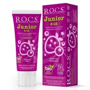 ROCS pasta do zębów BIO Junior 6-12 lat Berry MIX - o smaku owocowym bez fluoru 60ml