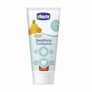 Chicco Toothpaste Pasta do zębów z fluorem 1000ppm o smaku wieloowocowym 1-5l 50ml E1