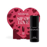 NEONAIL Zestaw Sip of Love – manicure czerwony jak wino