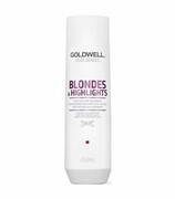 Goldwell Dualsenses Blondes Highlights Anti-Yellow Shampoo szampon do włosów blond neutralizujący żółty odcień 250ml (P1)