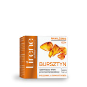 Lirene PIELĘGNACJA ODMŁADZAJĄCA Ujędrniający krem przeciwzmarszczkowy 60+ BURSZTYN 50 ml