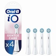 Oral-B iO Gentle Care White zapasowa głowica, 4 szt