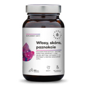 AURA HERBALS Włosy, Skóra, Paznokcie - Kolagen rybi (60 kaps.)