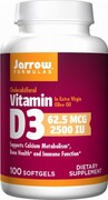 JARROW FORMULAS Witamina D3 2500 IU (100 kaps.)