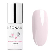 NeoNail Baza hybrydowa Modeling Base Calcium Basic Pink 7,2 ml