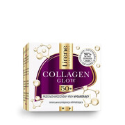 Lirene COLLAGEN GLOW Przeciwzmarszczkowy krem wygładzający 50+ 50 ml