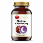 YANGO Szafran z melatonin? (60 kaps.)
