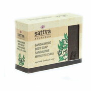Sattva Body Soap indyjskie mydło glicerynowe Sandalwood 125g (P1)