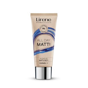 Lirene Podkład matujący ALL DAY MATT! 30 ml KARMEL 14