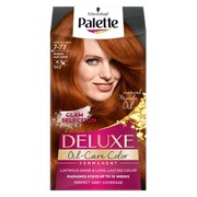 Palette Deluxe Oil-Care Color farba do włosów trwale koloryzująca z mikroolejkami 562 (7-77) Intensywna Lśniąca Miedź (P1)