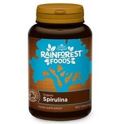 Rainforest Foods Spirulina BIO 500 mg, 300 tabletek