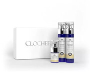 CLOCHEE Anti-Age Facial Skin Care Set - Zestaw przeciwzmarszczkowy krem, 50ml + krem odmładzający, 50ml + krem-maska pod oczy, 15ml