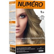 NUMERO Permanent Coloring farba do włosów 9.10 Very Light Ash Blonde 140ml (P1)